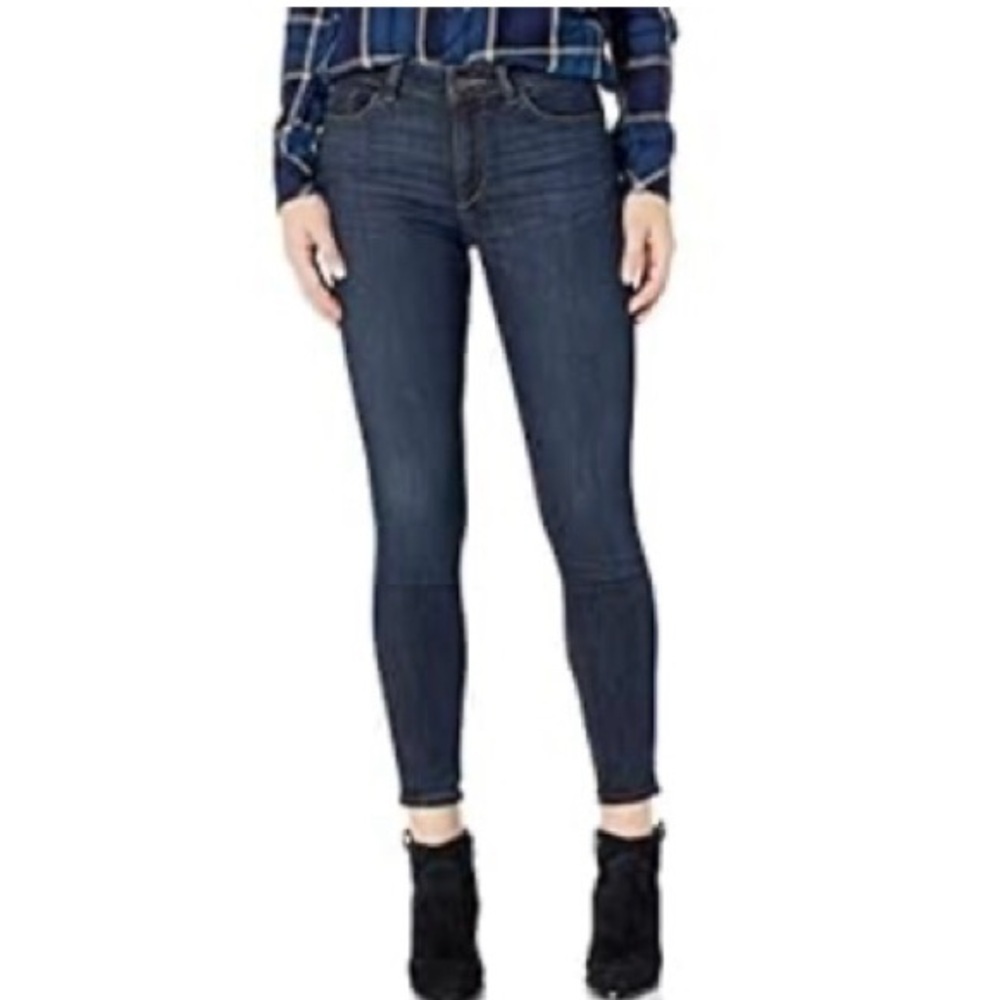 DL1961 Florence Ankle, Mid Rise Instasculpt Skinny, Dark Wash Mesquite, Size 30